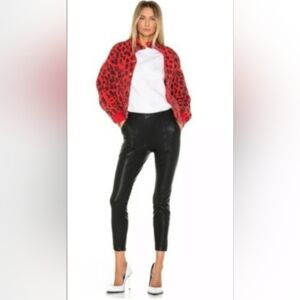 H&M Black Leather Pants